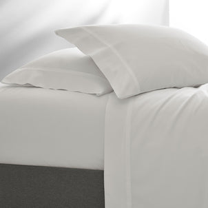 Letto Sateen Sheet Set White