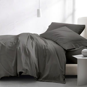 Letto Sateen Duvet Titanium