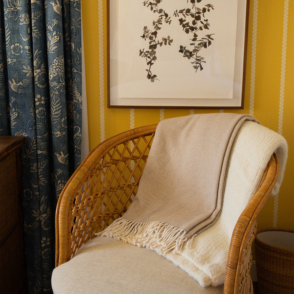 Lima Alpaca Throw Ivory (Lima)