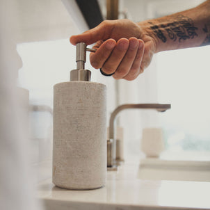 Limestone Bath Accessories Lotion Dispenser