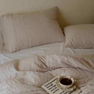 Linen - Bamboo Bedding Bundle Sand (Linen)|Queen