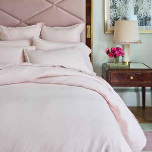 Linen - Bamboo Duvet Blush