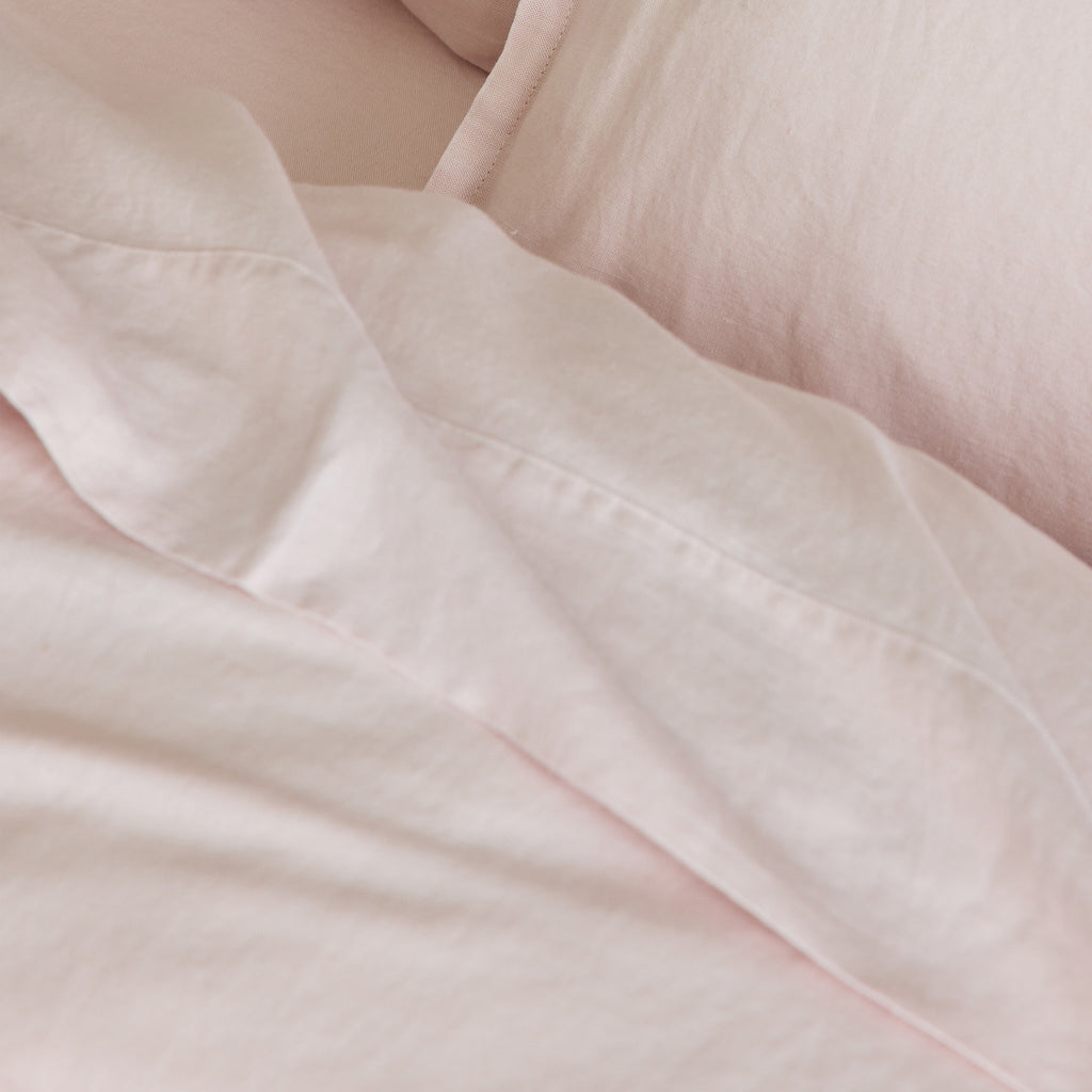 Linen - Bamboo Sheet Set Blush