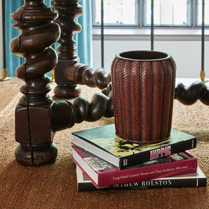 Mambo Bath Accessories Mahogany