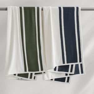 Mari Stripe Reversible Beach Towels Default