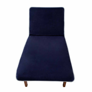 Marisol Lounge Chair Covers Navy/Blue