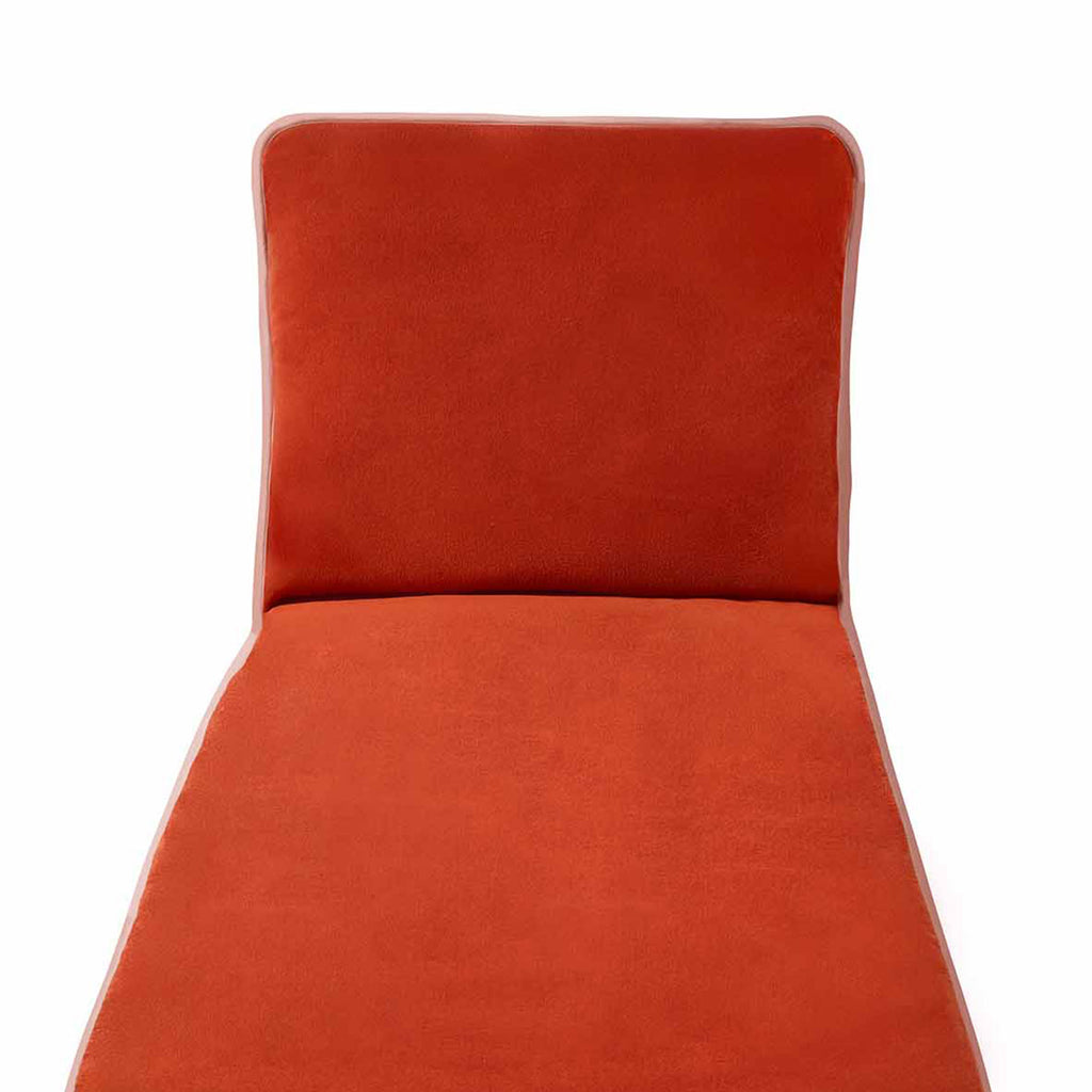 Marisol Lounge Chair Covers Rust/Blush|customizer