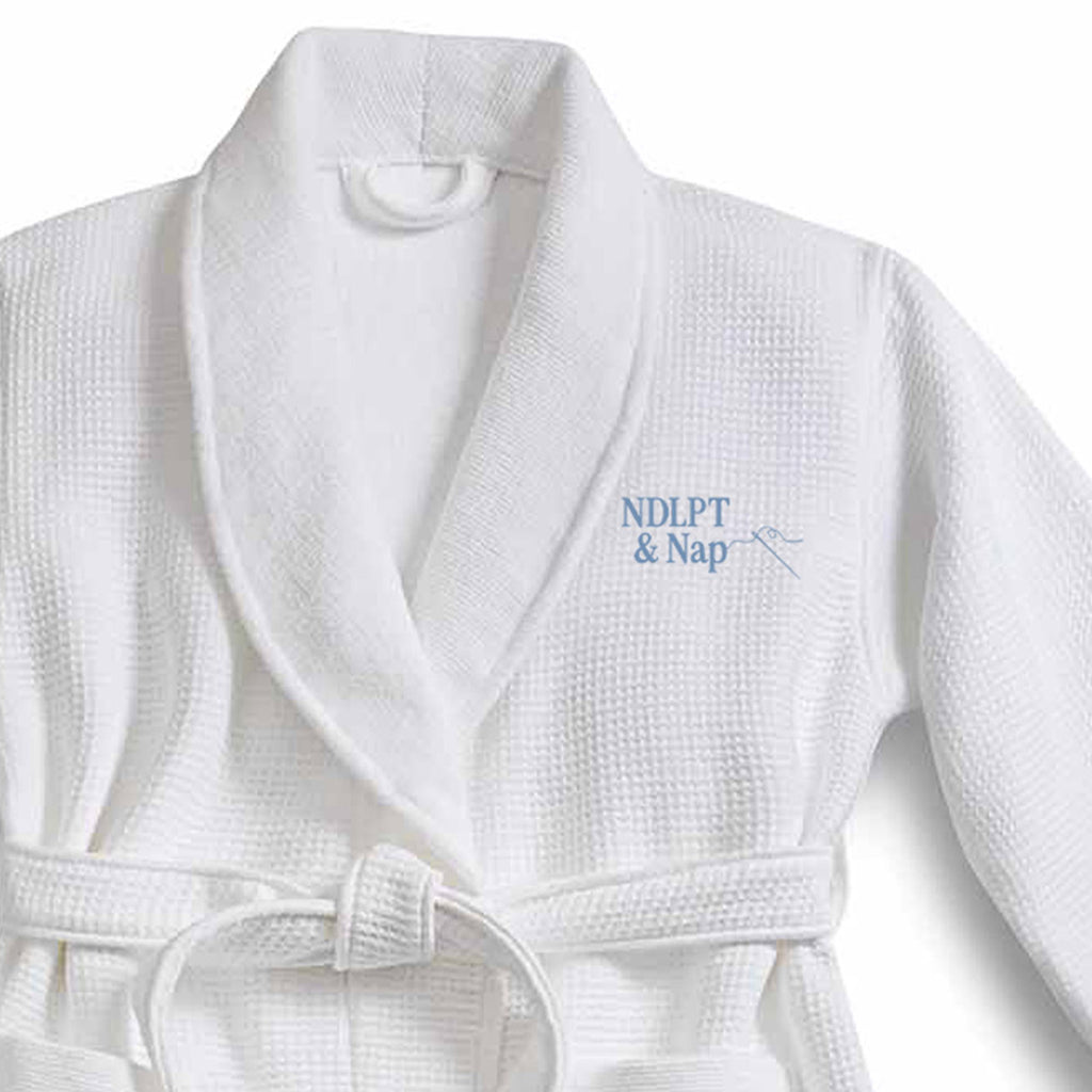 Red Thread x Kassatex - Monogrammed Waffle Robe NDLPT & Nap