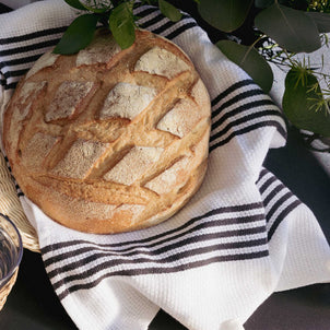 Newbury Kitchen Towels - Set of 3 Dark Grey (kitchen towels)