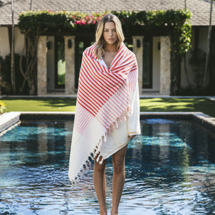 Nomade Beach Towels Flamingo