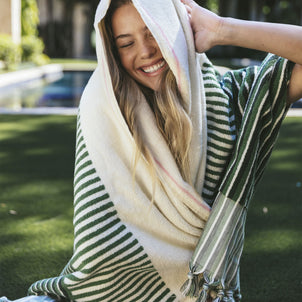 Nomade Beach Towels Pine