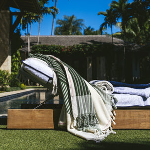 Nomade Beach Towels Pine