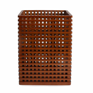 Osaka Bath Accessories Wood (Osaka)|Waste Basket