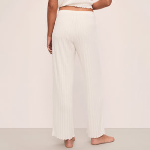 Eberjey Pointelle Pant Ivory