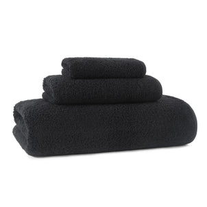 Prestige Garment Washed Towels Black