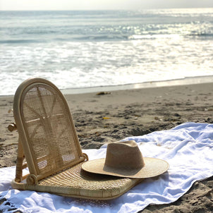 Resol Indah Rattan Beach Chair Rattan