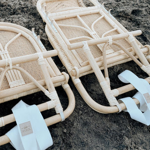 Resol Indah Rattan Beach Chair Rattan