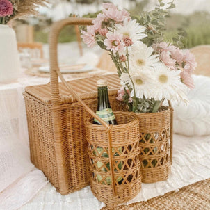 Resol Soleil Picnic Basket Rattan