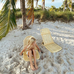 Resol Rattan Beach Chair Rattan