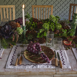 Ripple / Fluted Marble Reversible Placemats, Set of 4 Default