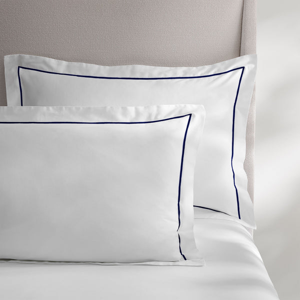 Ricamo Embroidered Sateen Sham Set of 2