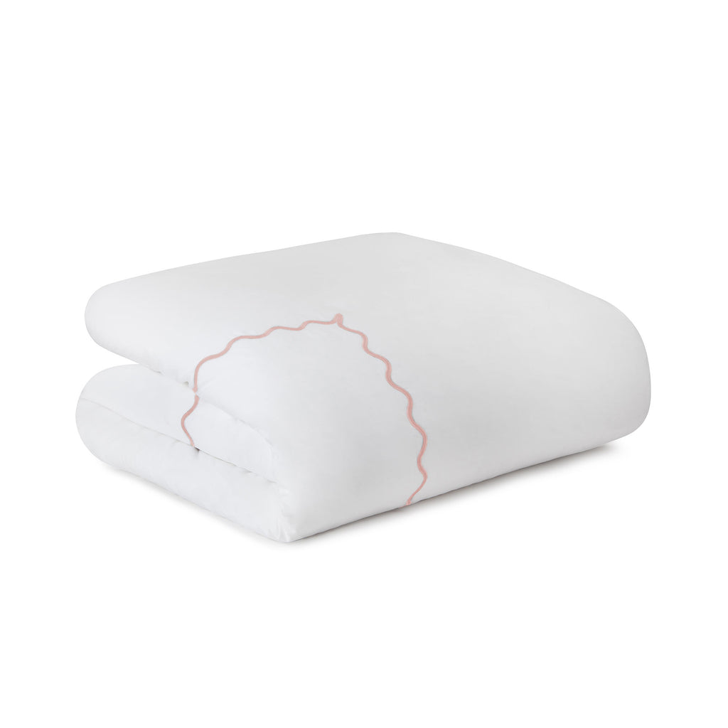 Ripple Duvet Blush|Queen