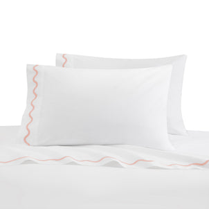 Ripple Pillowcase Set of 2 Blush|King