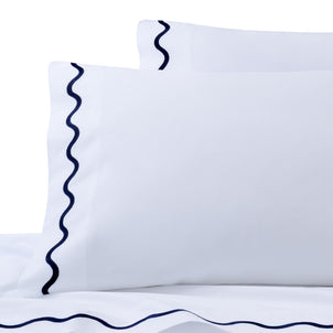 Ripple Pillowcase Set of 2 Navy|Customizer