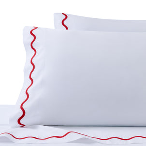 Ripple Pillowcase Set of 2 Poppy|Customizer