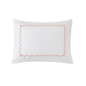 Ripple Sham Set of 2 Blush|2 Standard Shams