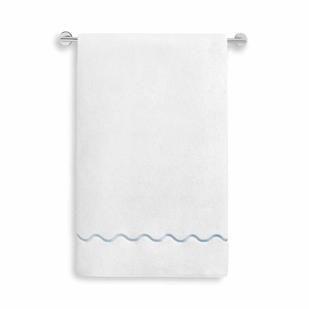 Ripple Embroidered Towels Slate|customizer