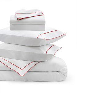Salerno Percale Bedding Bundle Poppy|King