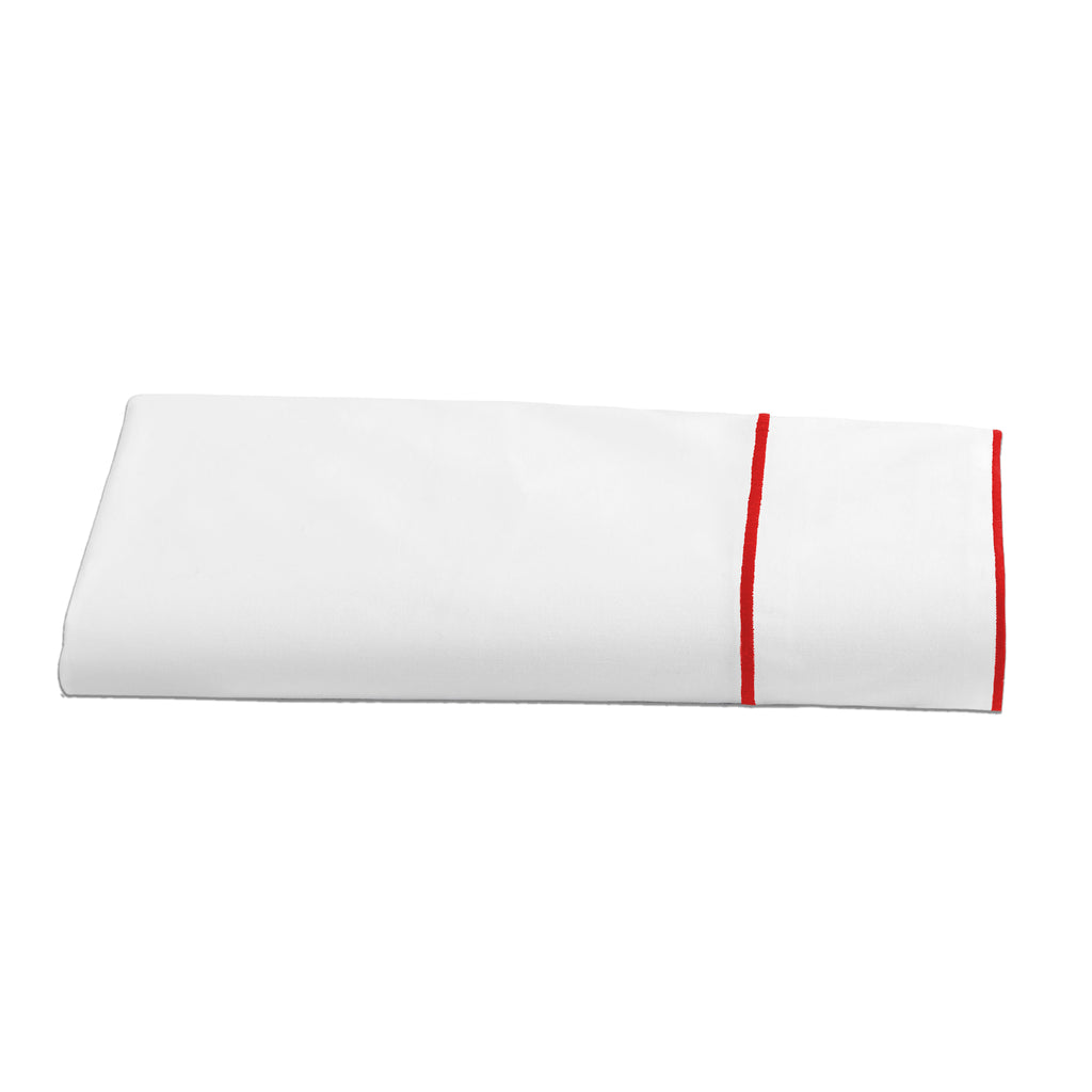 Salerno Flat Sheet Poppy