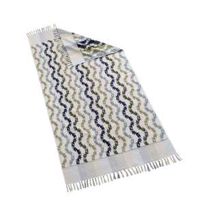 Sanibel Reversible Beach Towels Navy/Blue