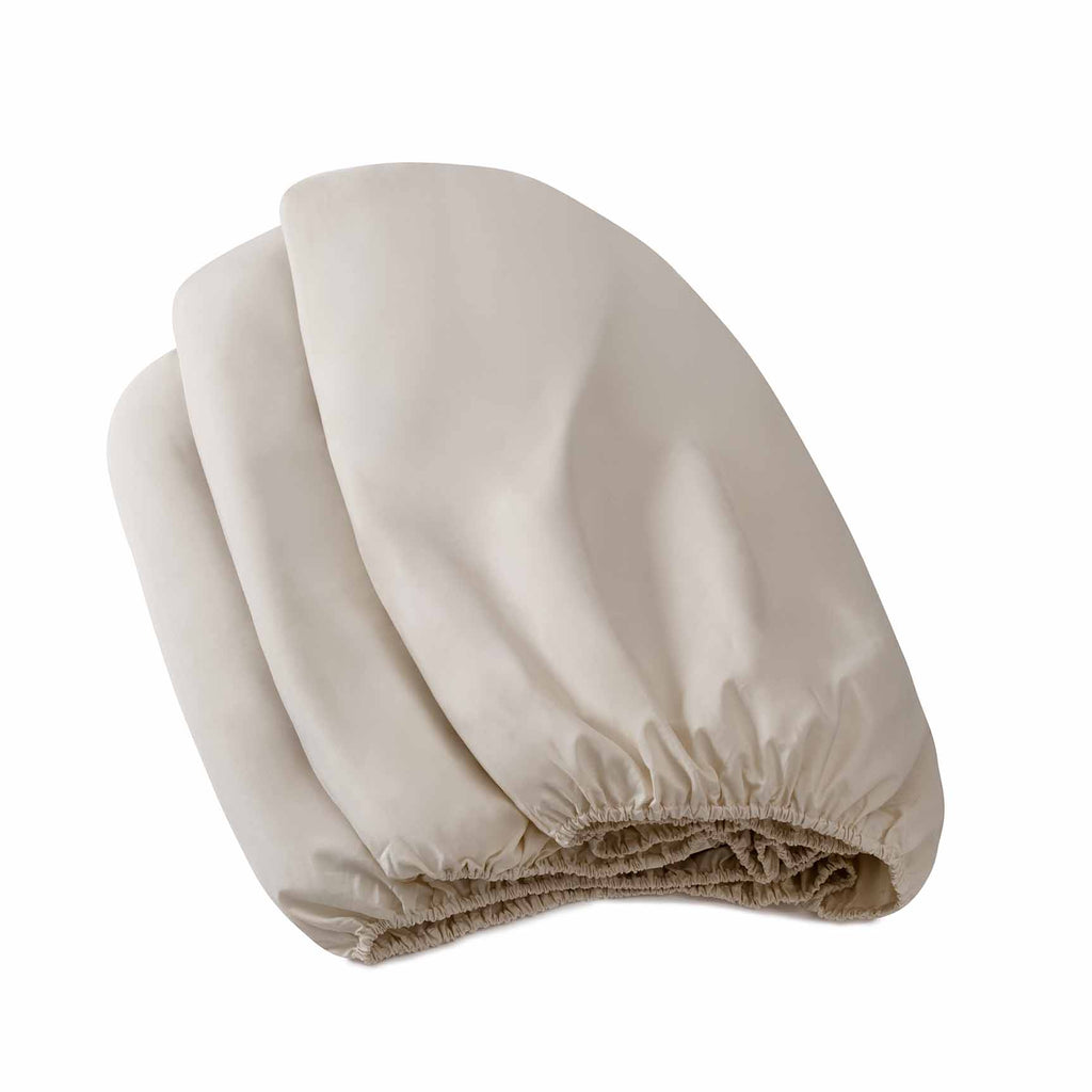 Savona Percale Fitted Sheet Taupe