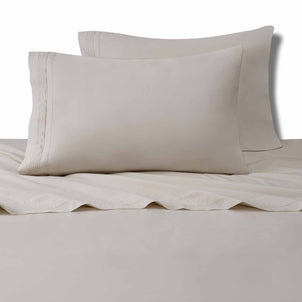 Savona Percale Pillowcase Set of 2 Taupe