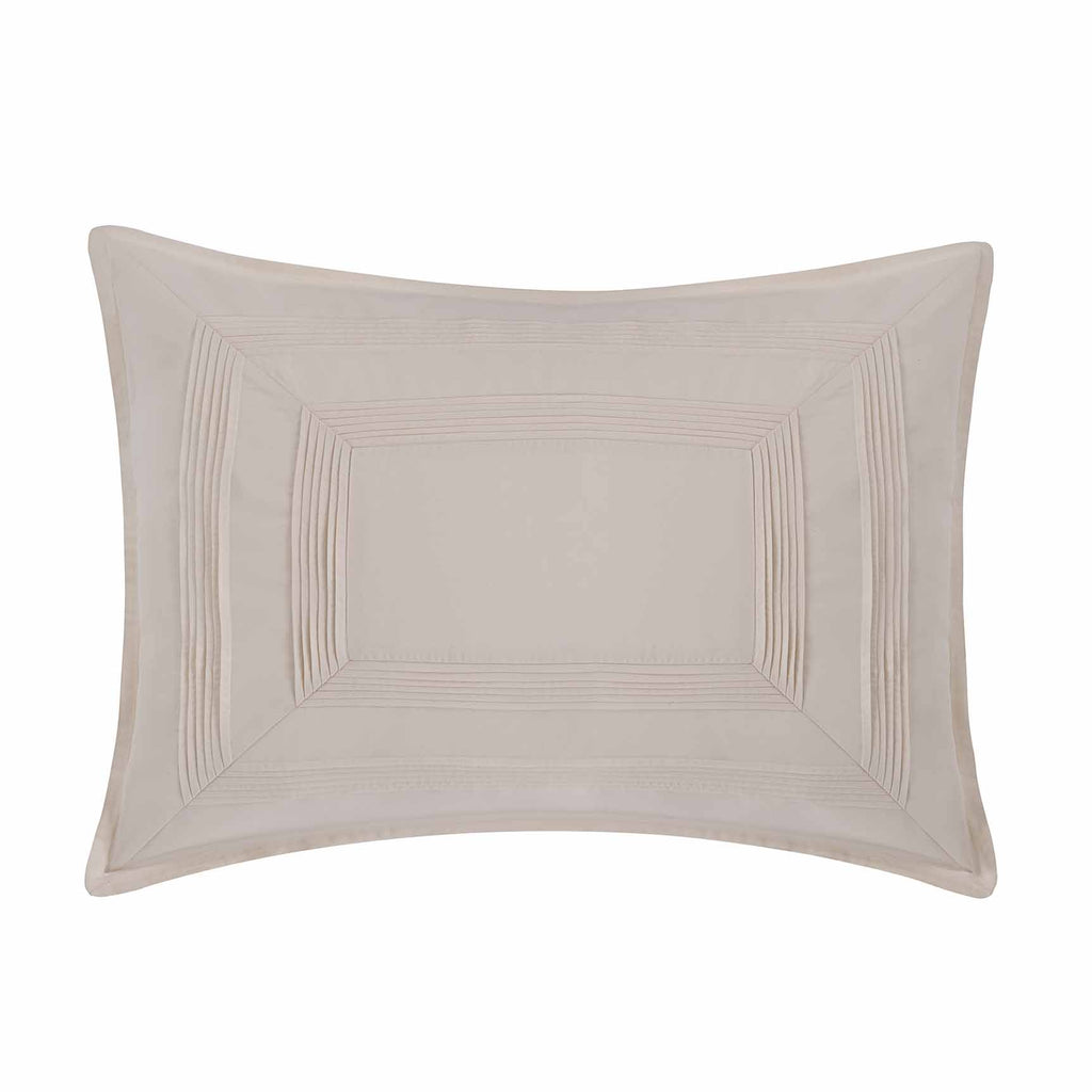 Savona Percale Sham Set of 2 Taupe|2 Standard Shams