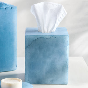 Shopbop Wavy Bath Accessories Azure|Tissue Holder