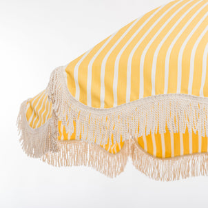 Business & Pleasure Co. The Premium Beach Umbrella - Monaco Mimosa Stripe Monaco Mimosa Stripe