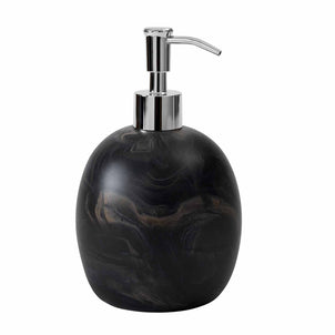 Luna Bath Accessories Black/Mocha|Lotion Dispenser