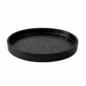 Luna Bath Accessories Black/Mocha|Tray