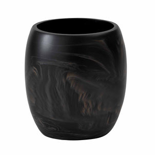 Luna Bath Accessories Black/Mocha|Tumbler