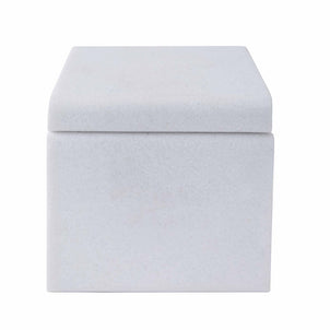 Verbier Bath Accessories Ivory|Cotton Jar