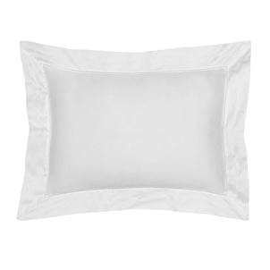 Vicenza Sateen Italian Shams White|1 Boudoir Sham|Customizer