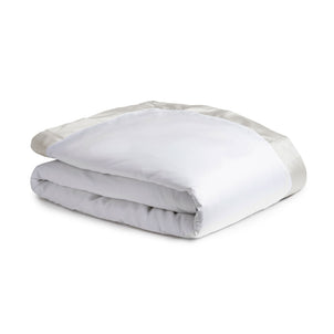 Vicenza Sateen Italian Duvet Oyster Grey