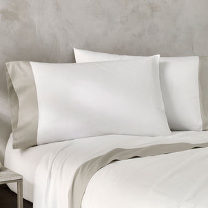 Vicenza Sateen Italian Sheet Set Ash|Queen