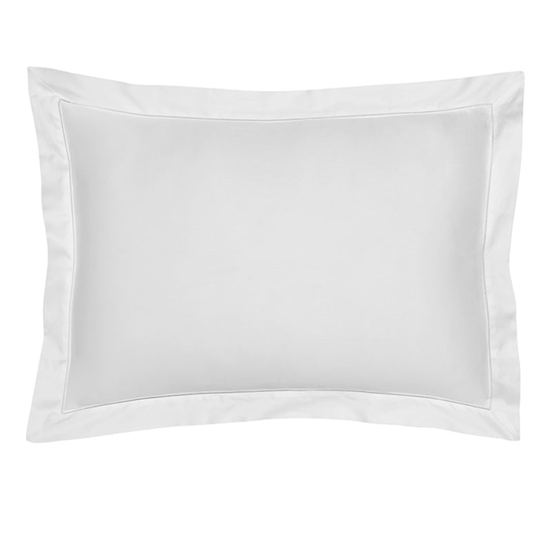 Vicenza Sateen Italian Shams White|1 Standard Sham