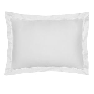 Vicenza Sateen Italian Shams White|1 Standard Sham
