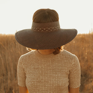 Freya Hibiscus Visor Wine