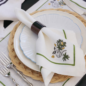 Art-chives Monkey and Mango Tree Napkin, Set of 4 default